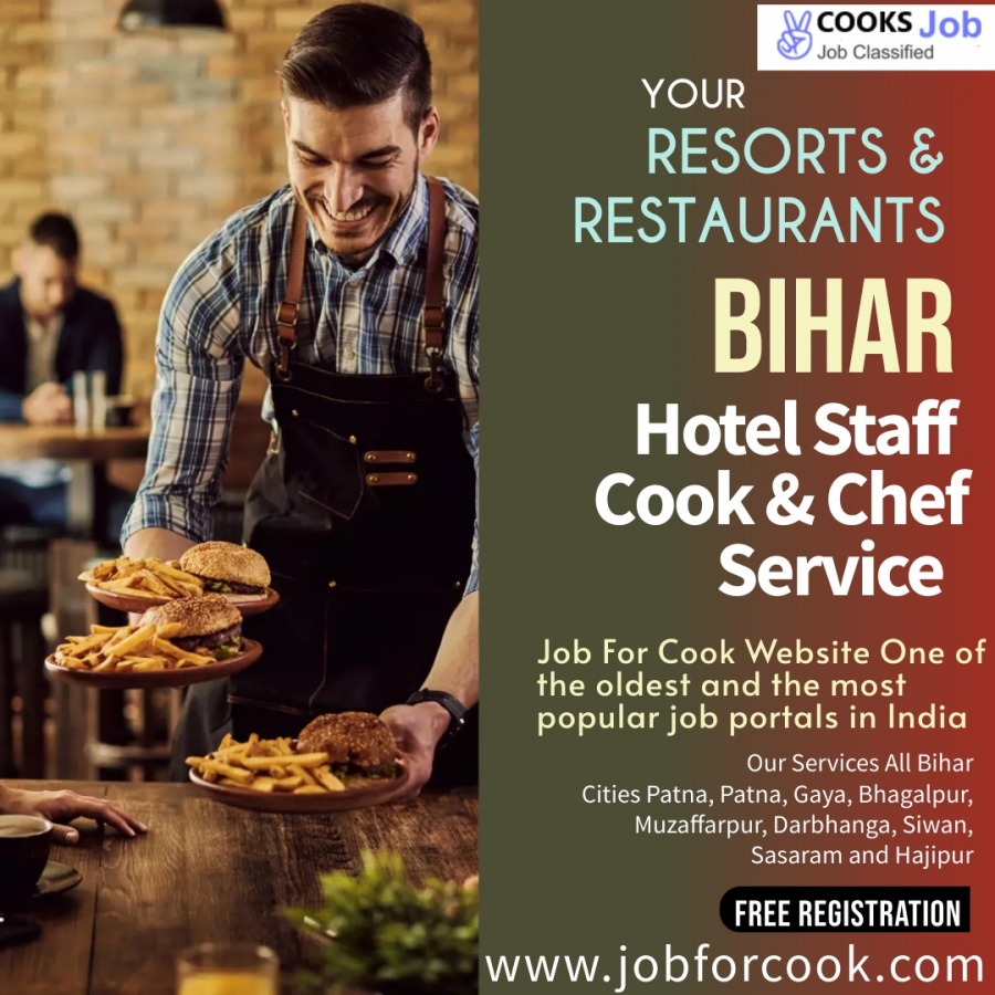Chefs cooks placement for employers bihar india 