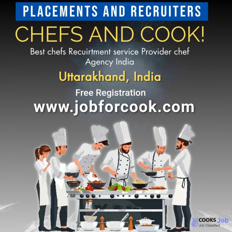 Uttarakhand chefs jobs cooks placements