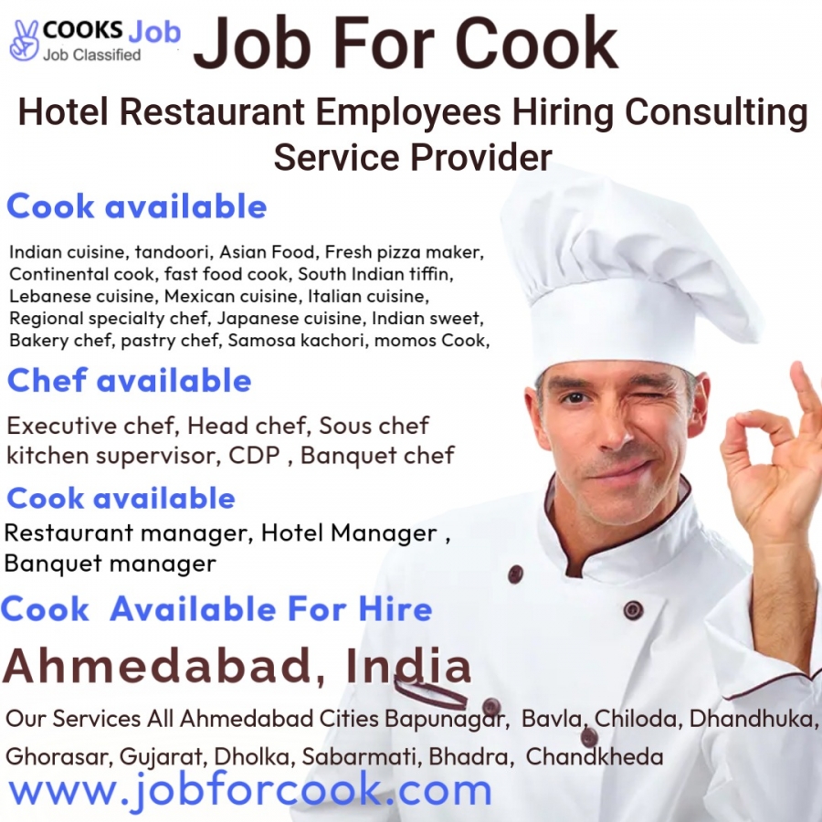 Best Executive chefs Available Gujarat Ahmedabad