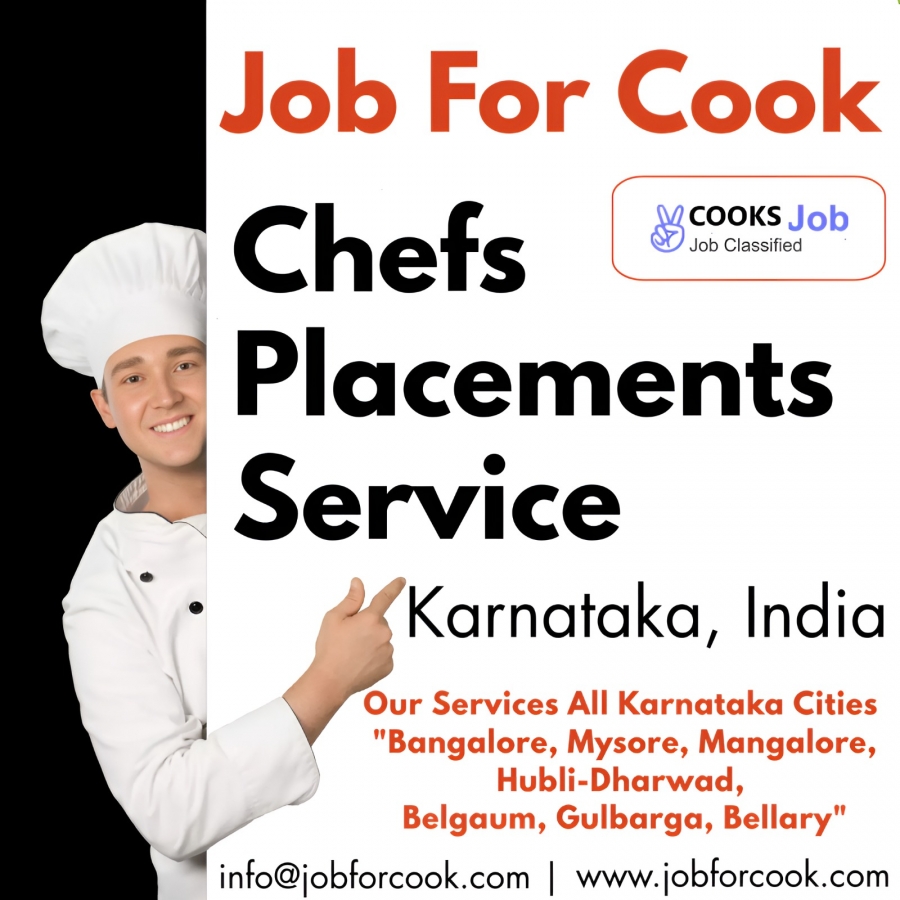 Karnataka chef Hiring service 