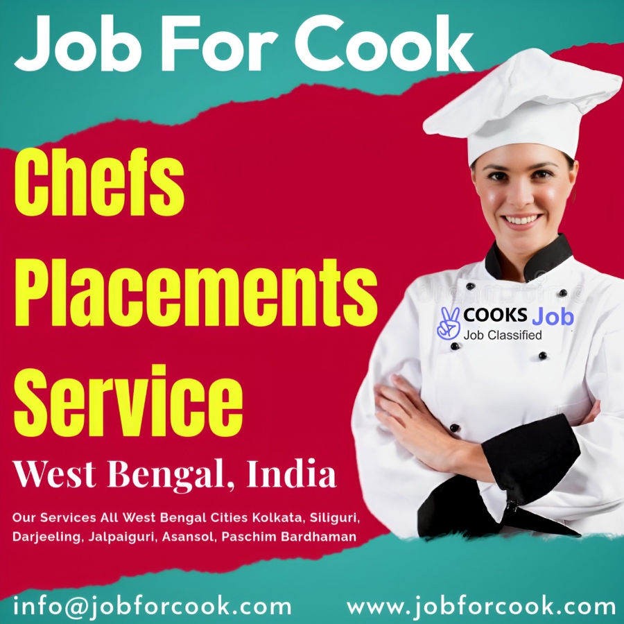 West Bengal Hotel Restaurant Job placements no fees 