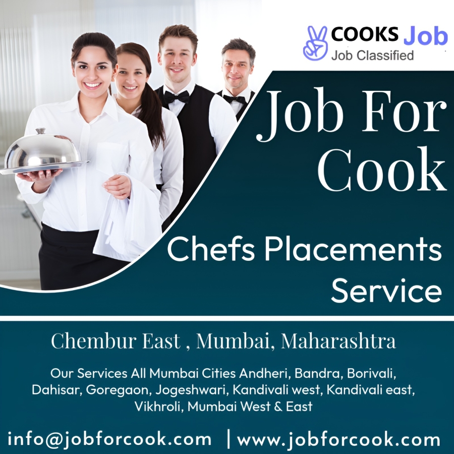 Chembur Mumbai Head chef cooks Hiring service
